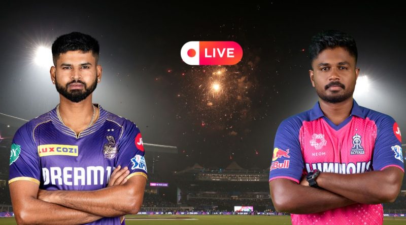 KKR vs RR Live: राजस्थान रॉयल्स ने जीता टॉस,पहले गेंदबाजी का किया फैसला - India TV Hindi