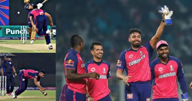 KKR vs RR: आवेश खान ने पकड़ा हैरतअंगेज कैच, सन्न रह गया बल्लेबाज, देखें Video - India TV Hindi