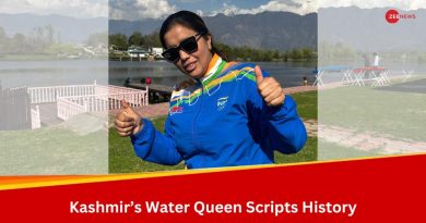 Kashmirs Water Queen Bilquis Mir Scripts History, Becomes First Indian Woman Jury Member For Olympics