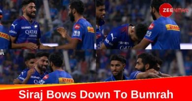 Mohammed Siraj Bows Down To Jasprit Bumrah After MI Pacer Takes Five-Wicket Haul In MI vs RCB Game In IPL 2024, Video Goes Viral - Watch