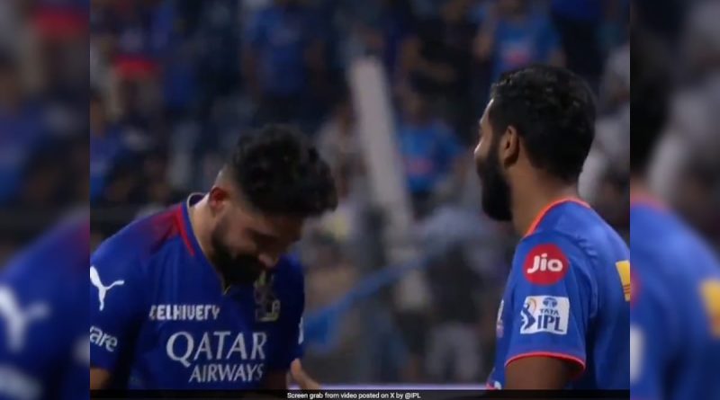 Mohammed Siraj Literally Bows Down To Jasprit Bumrah Masterclass, Internet In Awe. Watch | Cricket News