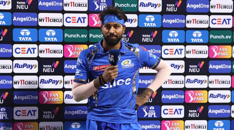 "My Wicket Changed The Game": Hardik Pandya Admits After MI's 3rd Defeat, Demands More 'Discipline' | Cricket News