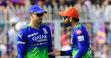 RCB Captain Faf du Plessis Fined Rs 12 Lakh Faf du Plessis For Slow Over-Rate; Sam Curran Receives Penalty Too