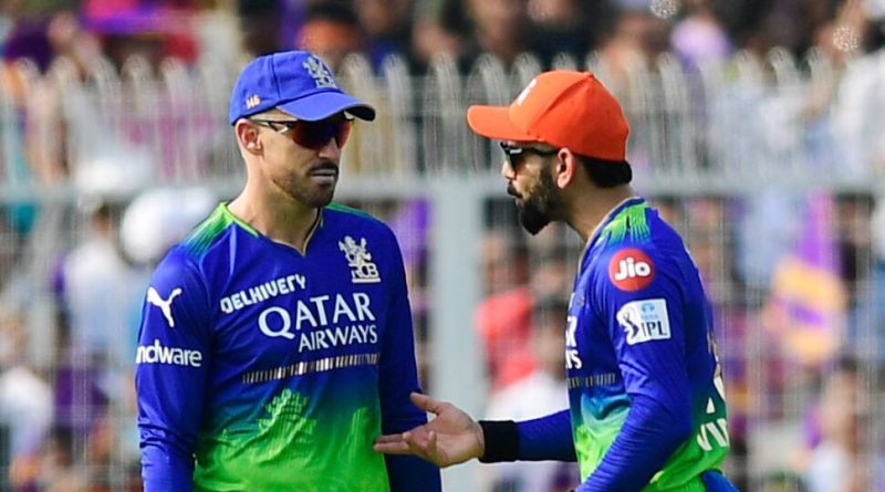 RCB Captain Faf du Plessis Fined Rs 12 Lakh Faf du Plessis For Slow Over-Rate; Sam Curran Receives Penalty Too