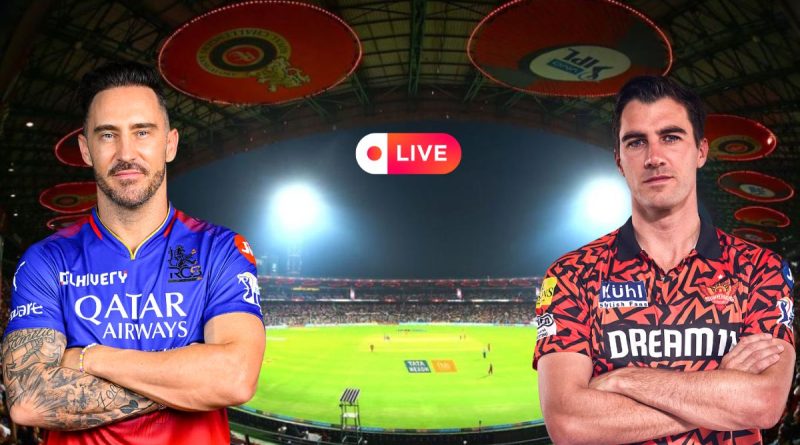 RCB vs SRH Live: चिन्नास्वामी में हैदराबाद से बेंगलुरु की भिड़ंत, थोड़ी देर में होगा टॉस - India TV Hindi