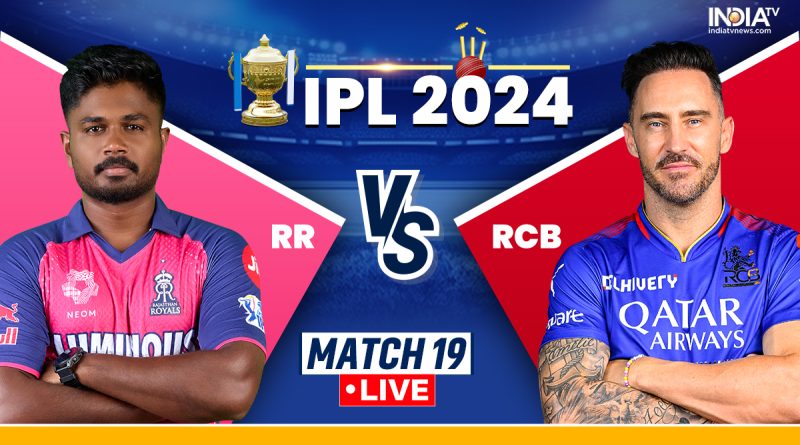 RR vs RCB Live: कोहली के सामने संजू सैमसन की बड़ी चुनौती, थोड़ी देर में होगा टॉस - India TV Hindi