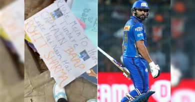 'Rohit Sharma' Placards Not Allowed At Wankhede Stadium? Video Goes Viral During MI vs RR IPL Game | Cricket News