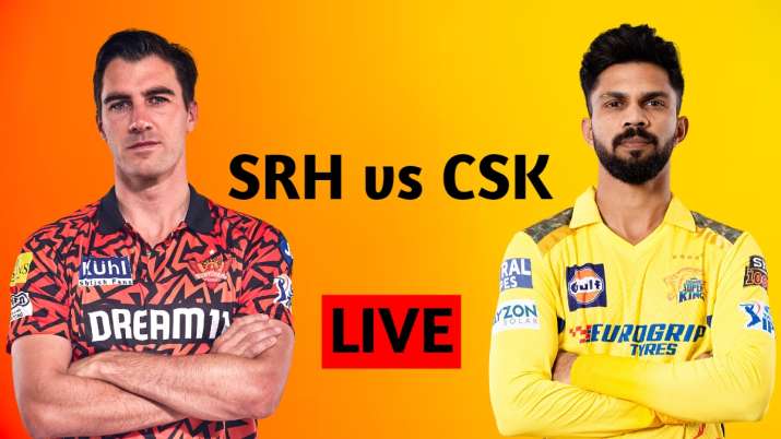 SRH vs CSK Live: चेन्नई सुपर किंग्स की पारी हुई शुरू, ओपनर्स क्रीज पर मौजूद