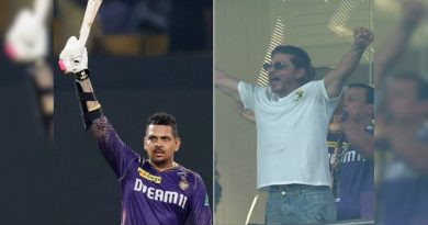 Shah Rukh Khan Can't Keep Calm As Sunil Narine, Nearing 36th Birthday, Slams His 1st Ever Ton. Watch | Cricket News