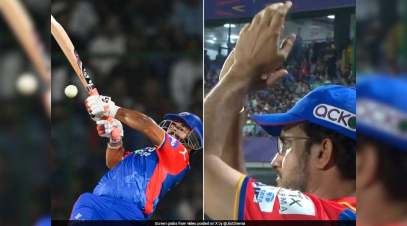 Sourav Ganguly Can't Help But Give Rishabh Pant Standing Ovation After He Does This vs GT. Watch | Cricket News