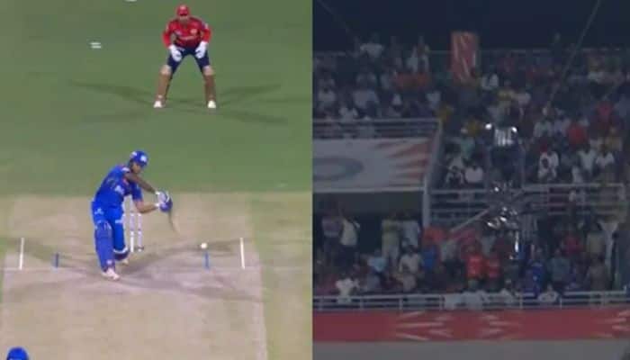 Tilak Varma Breaks Spider Cam In PBKS Vs MI Game In IPL 2024, Harshal Patel Gets Angry