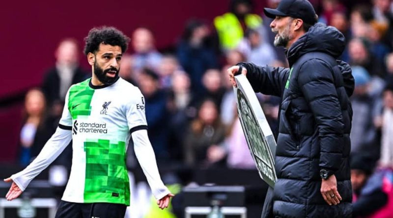 WATCH: Mohamed Salah, Jurgen Klopp Involved In HEATED Spat As West Ham End Liverpool Title Hopes