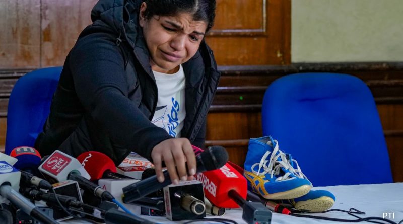 Wrestler Sakshi Malik Listed Among 100 Most influential People By Time Magazine | Wrestling News