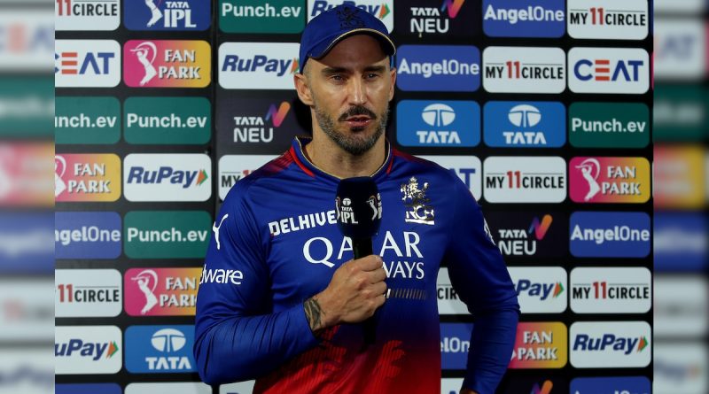 "You Want To Maximise Those Last Overs": RCB Captain Faf du Plessis' Blunt Take On Team's Defeat | Cricket News