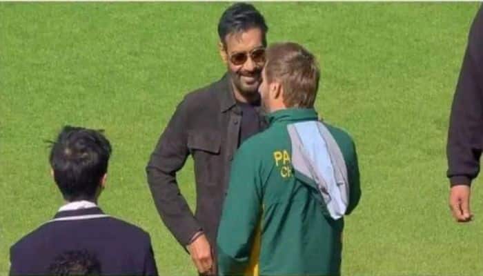 FACT CHECK: Did Ajay Devgn Really Meet Shahid Afridi After Pahalgam Attack? Viral Photo Traced Back to WCL 2024