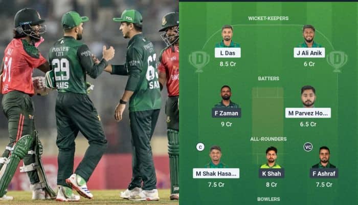PAK vs BAN Dream11 Prediction Today: Top Fantasy Picks, Captain Choices & Playing XI for Bangladesh vs Pakistan Clash