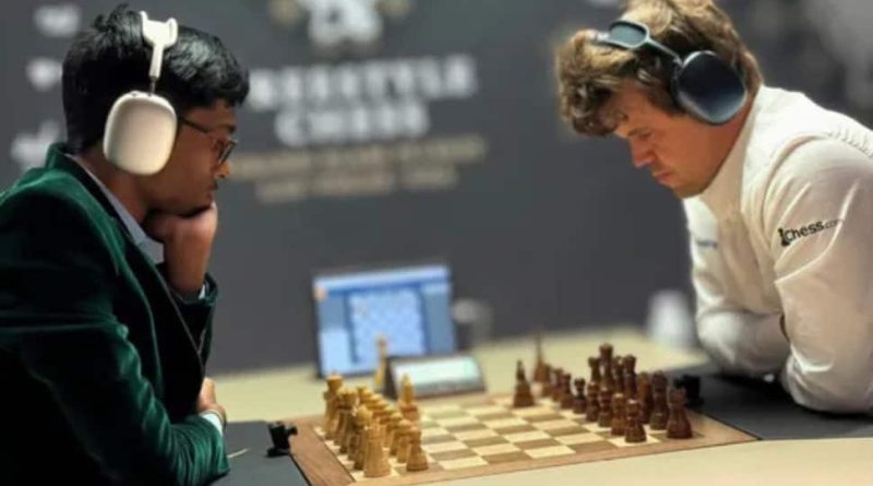 R Praggnanandhaa Stuns Magnus Carlsen In Las Vegas, Moves To Joint Lead At Freestyle Chess Grand Slam