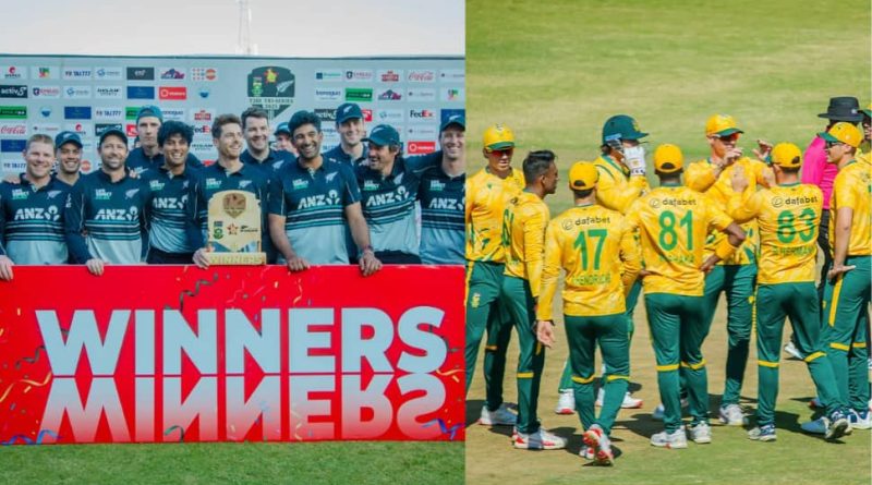 South Africa Choke Again In Final Over, Lose Harare T20I Tri-Series Final To New Zealand By 3 Runs