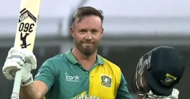 WATCH- 41-Year-Old ABD de Villers Turns Back The Clock, Scores 41 Ball Century For SA Champions
