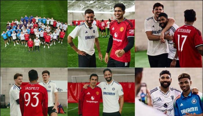 When Team India Met Manchester United: Viral Crossover Photos Break The Internet Ahead Of 4th Test