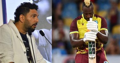 Yuvraj Singh Pens Emotional Tributes As Andre Russell Bids Farewell To International Cricket