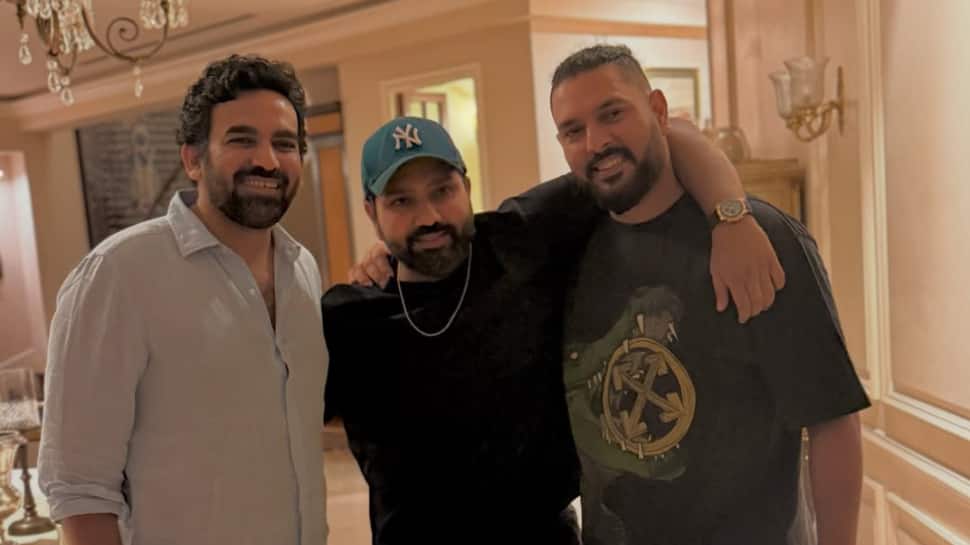 Amidst IPL 2026 Trade Rumours, Zaheer Khan Meets Rohit Sharma & Yuvraj Singh, Is Something Cooking?