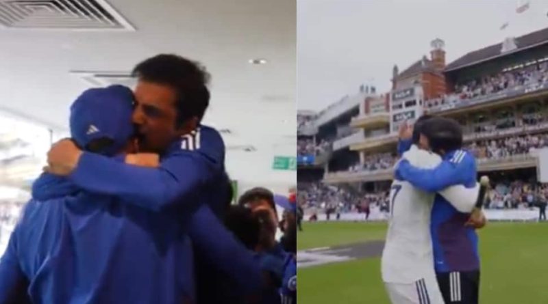 Gautam Gambhir’s Rare Tears of Joy After India’s Epic Win At The Oval - Watch the Emotional Dressing Room Video