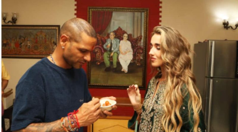 Having Gulab Jamun With My Gulab: Shikhar Dhawan’s Adorable Post With Girlfriend Sophie Shine Melts Hearts