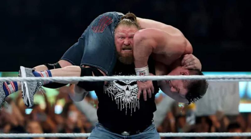 Shocker! Brock Lesnar Returns, Destroys John Cena After Cody Rhodes Wins Title